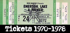 Tickets 1970-1978